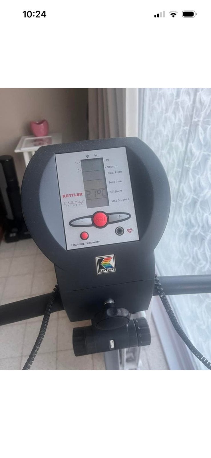 Kettler hometrainer, Enlèvement, Comme neuf, Vélo d'appartement