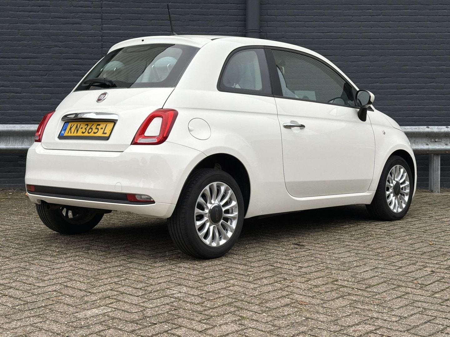 Fiat 500 0.9 TwinAir Turbo Popstar | € 3.600,- NETTO! |, Autos, Entreprise, Boîte manuelle, Blanc, Essence