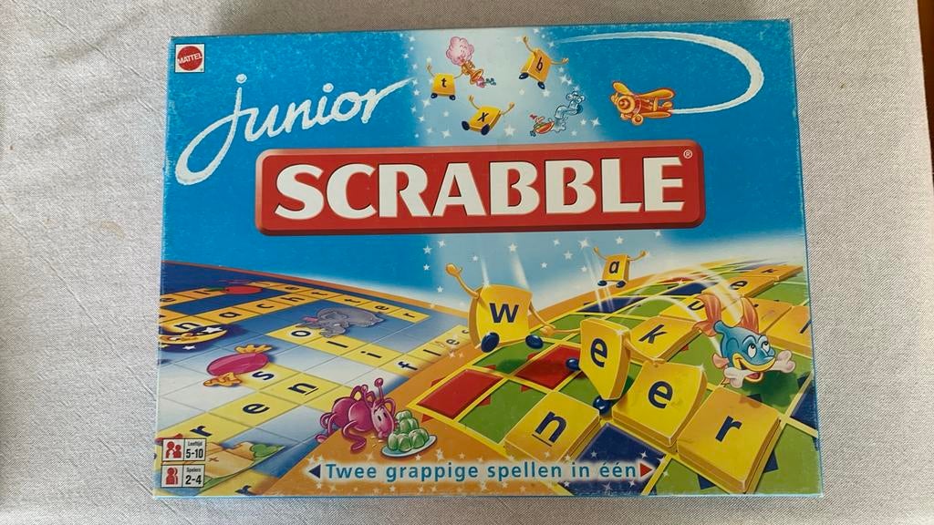 Junior scrabble, Ophalen, Zo goed als nieuw