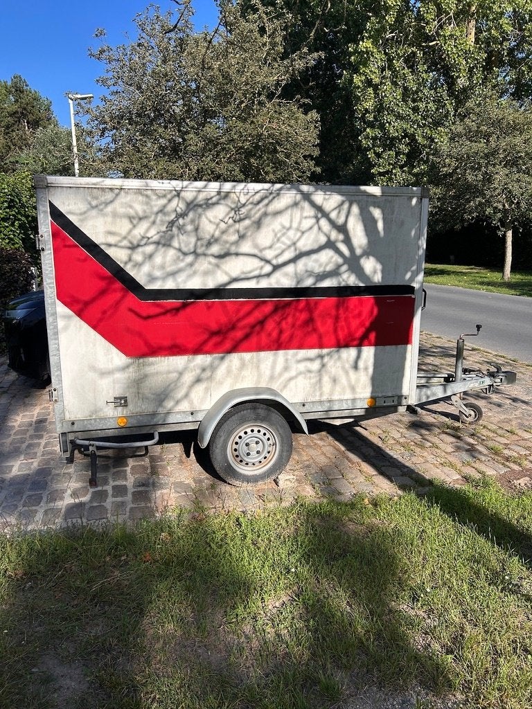 Gesloten remork aanhangwagen ongeremd atec, Enlèvement, Utilisé