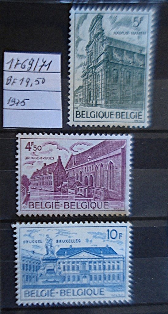 Belgique  1769/71  **/mnh, Neuf, Non oblitéré, Gomme originale, Envoi