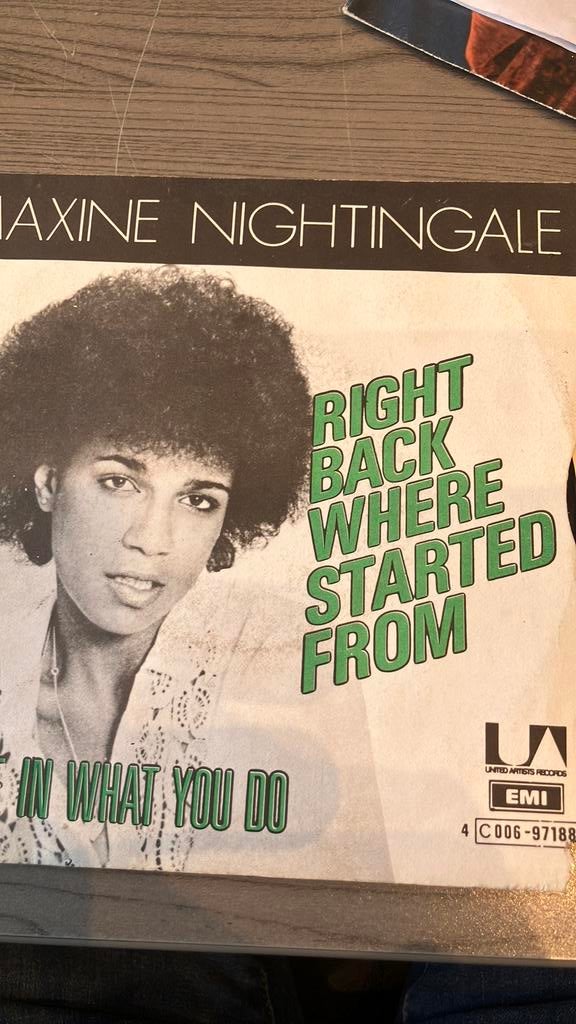 Maxine nightingale, Ophalen of Verzenden, Zo goed als nieuw