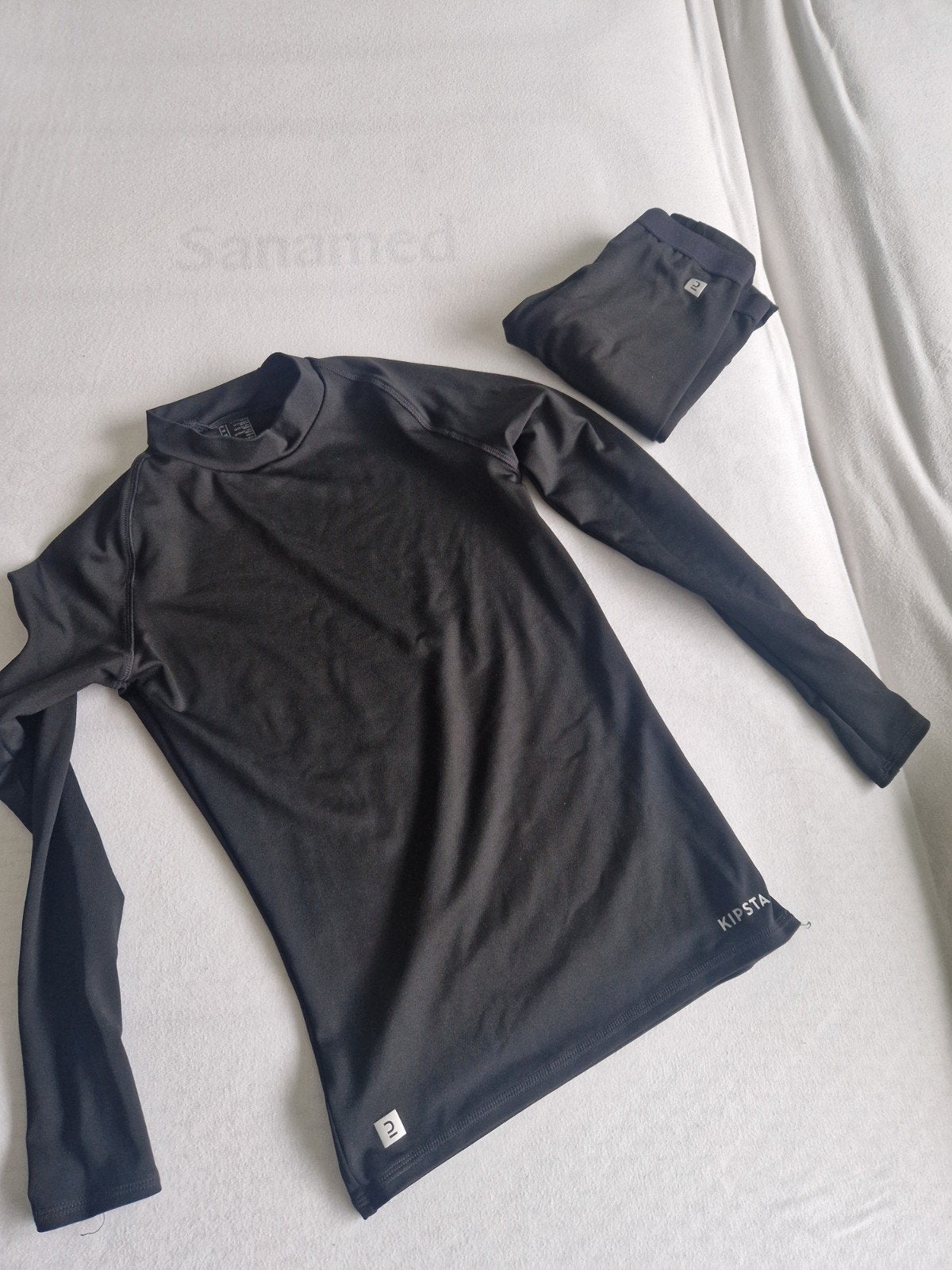 thermisch ondergoed zwart, Sports & Fitness, Enlèvement, Comme neuf