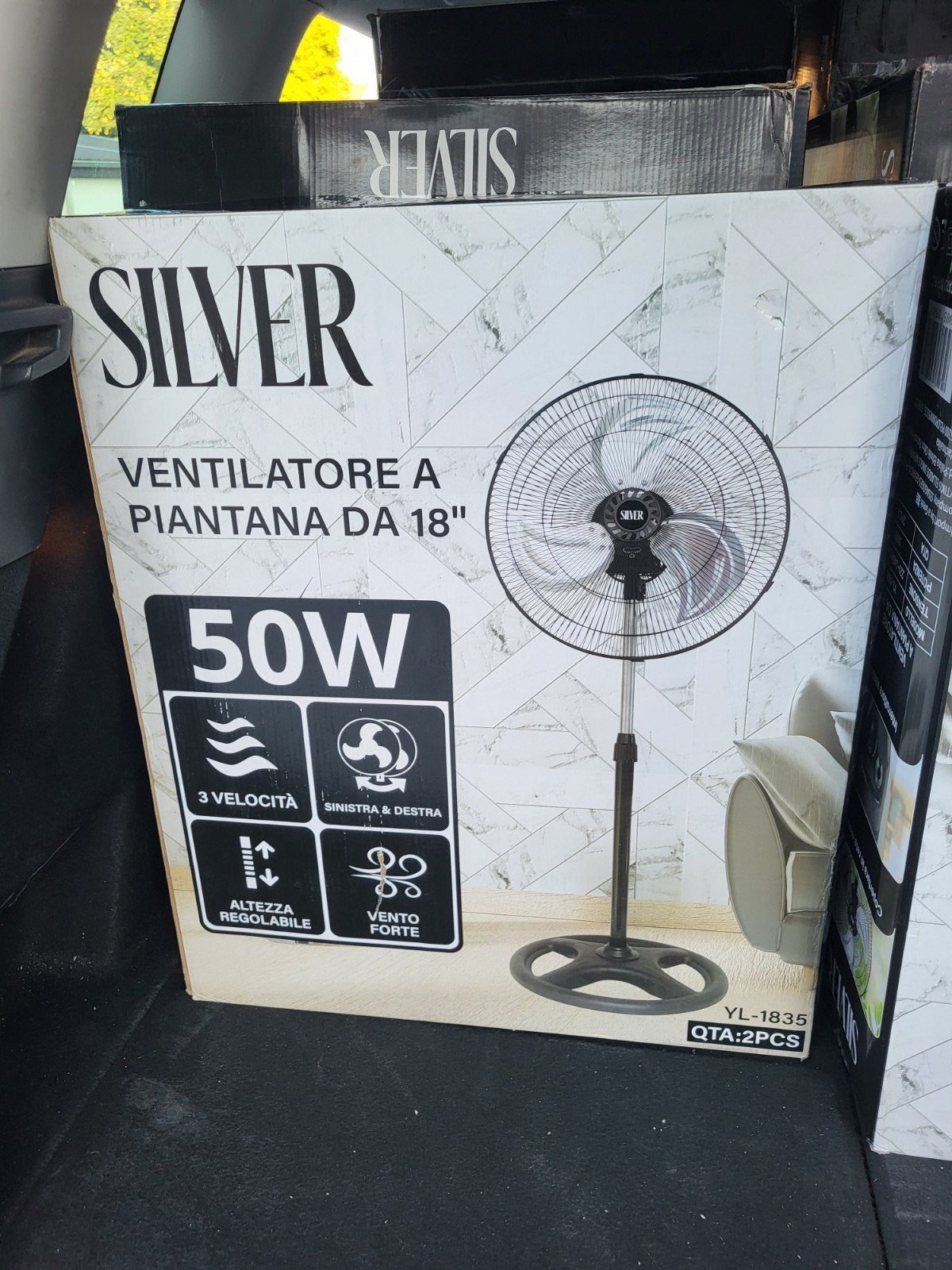 Ventilateur   en promo  2 pour 65E gsm 0487 469838