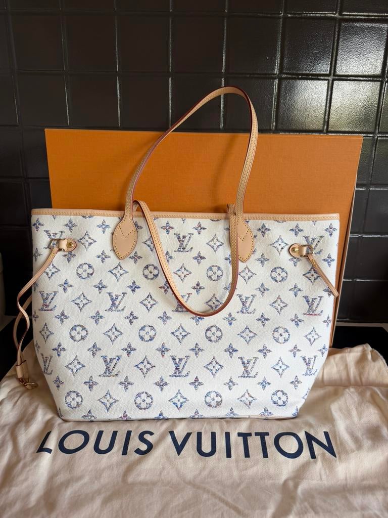 Louis vuitton neverfull mm jacquard by the pool, Ophalen, Nieuw