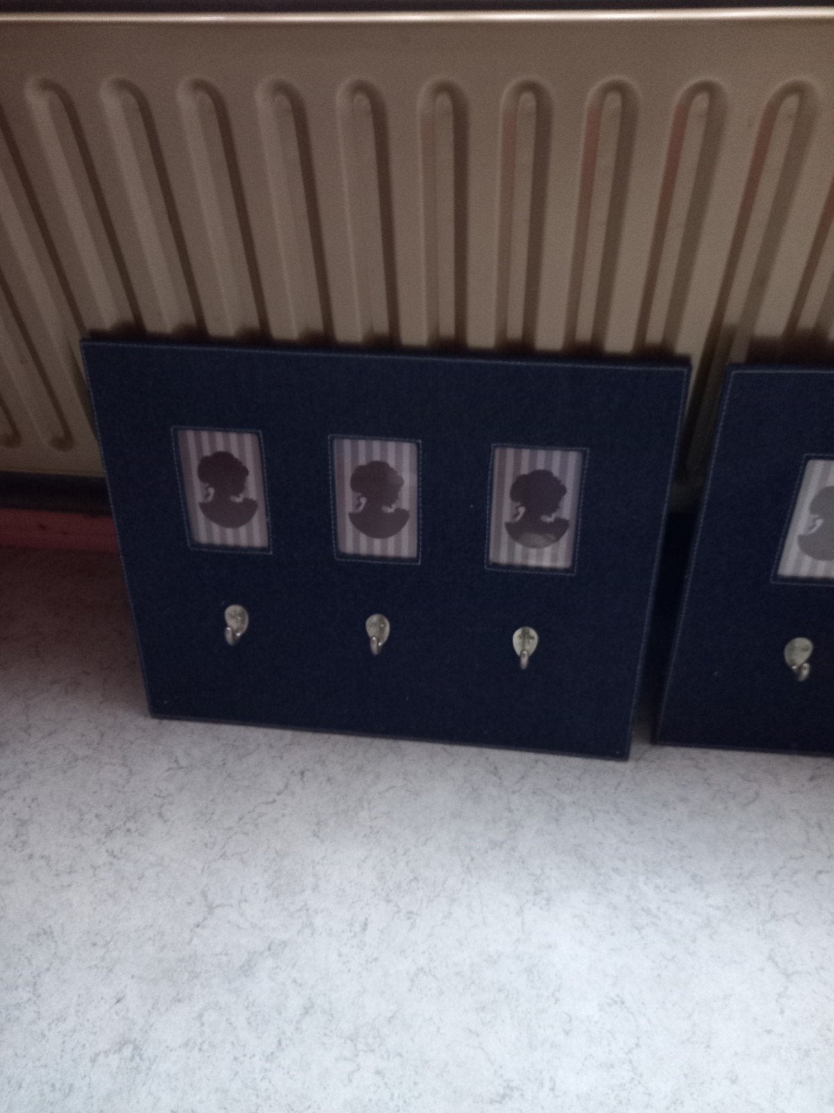 fotoalbum met kapstok, Ophalen