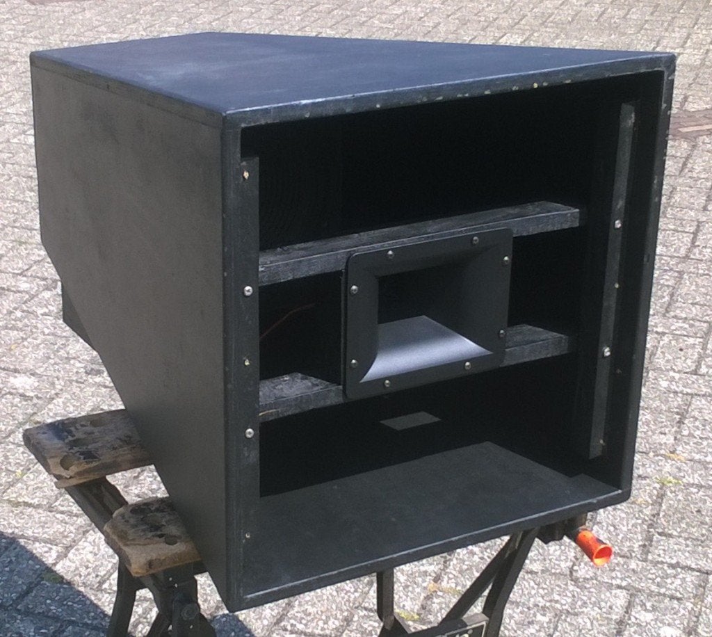 Luidsprekers soundsystem, 12 inch tot 300 Watt, 2 stuks, Autres marques, Enlèvement ou Envoi, Reconditionné, Bass-reflex