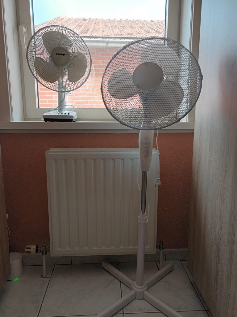 2 Ventilators in zeer goed staat., Elektronische apparatuur, Overige elektronische apparatuur, Ophalen, Gebruikt