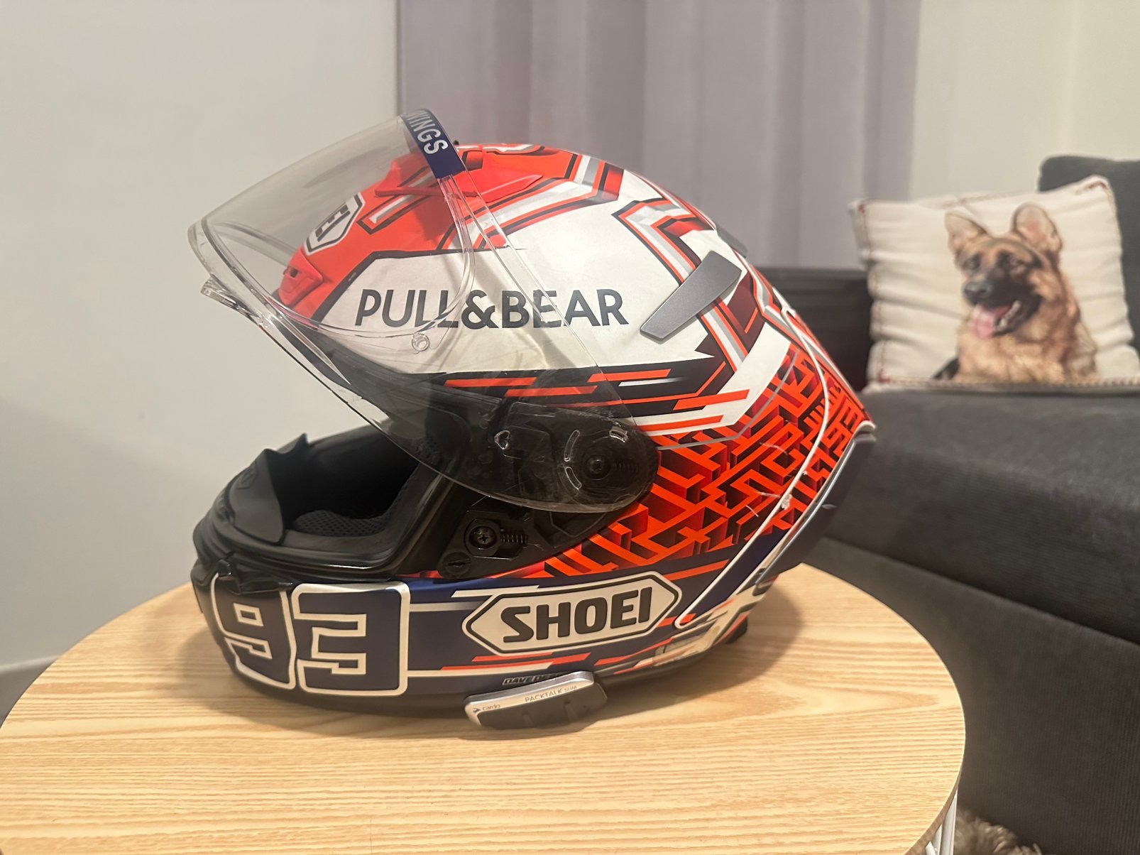 Shoei x spirit 3 marc marquez MEDIUM, M, Dames, Ophalen of Verzenden, Integraalhelm