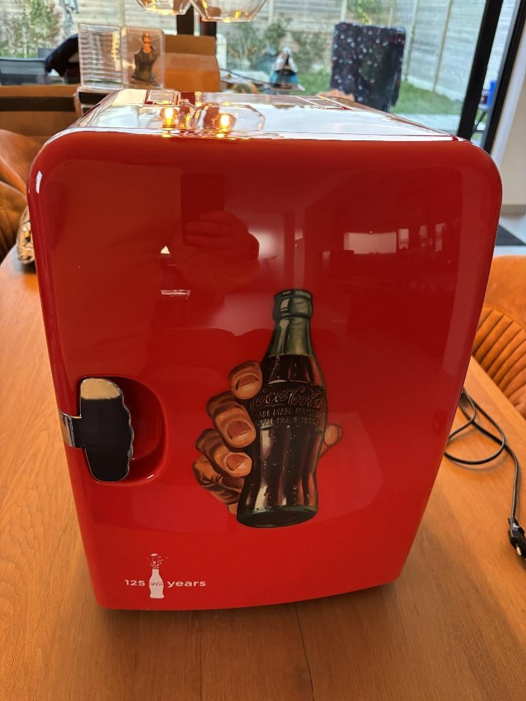 Coca Cola Frigo 20L 125 years edition, Ophalen, Zo goed als nieuw, Gebruiksvoorwerp