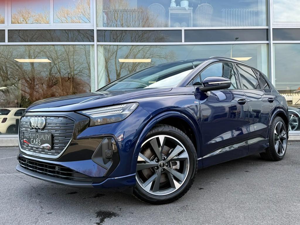 Audi Q4 e-tron 82kWh / S line / CUIR / ATTELAGE / CARPLAY /, Autos, Audi, Entreprise, Achat, Q4 e-tron, ABS, Phares directionnels