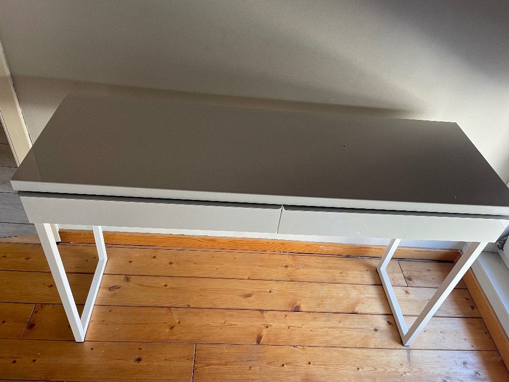 Bureau + bureau stoel, Huis en Inrichting, Ophalen, Gebruikt, 120 cm, Schoolbureau