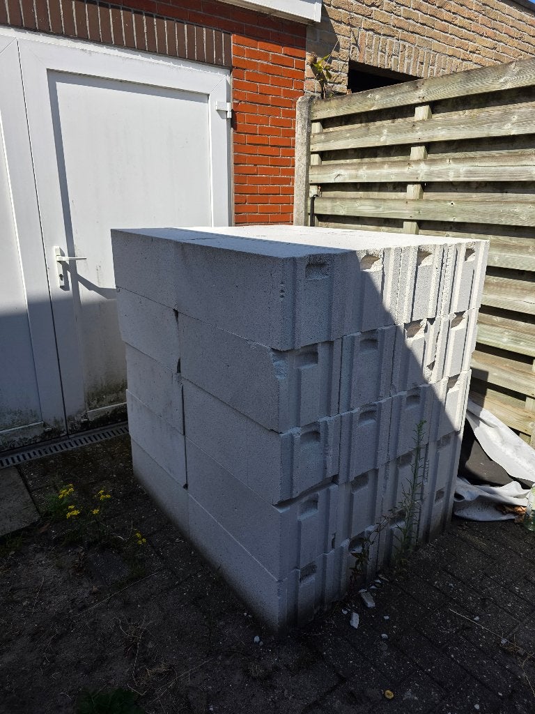 Ytongblokken, Doe-het-zelf en Bouw, Ophalen, Zo goed als nieuw