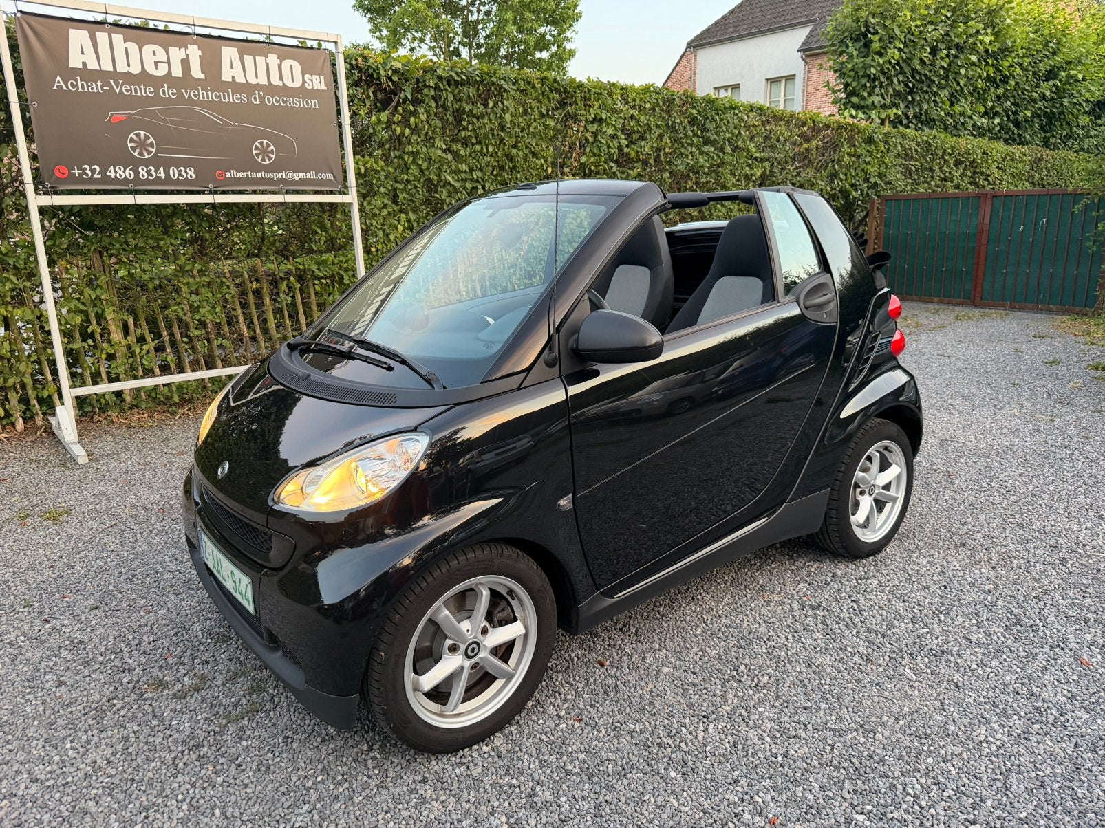 SMART FORTWO CABRIOLET 1.0 ESSENCE 52.KW. Euro 5. 64.813 KM, Autos, Euro 5, Achat, Entreprise, Automatique