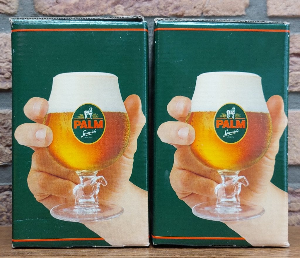Nouveau-Palm-Verres de collection spéciaux-Boîtes d'origine, Enlèvement, Neuf, Verre à bière