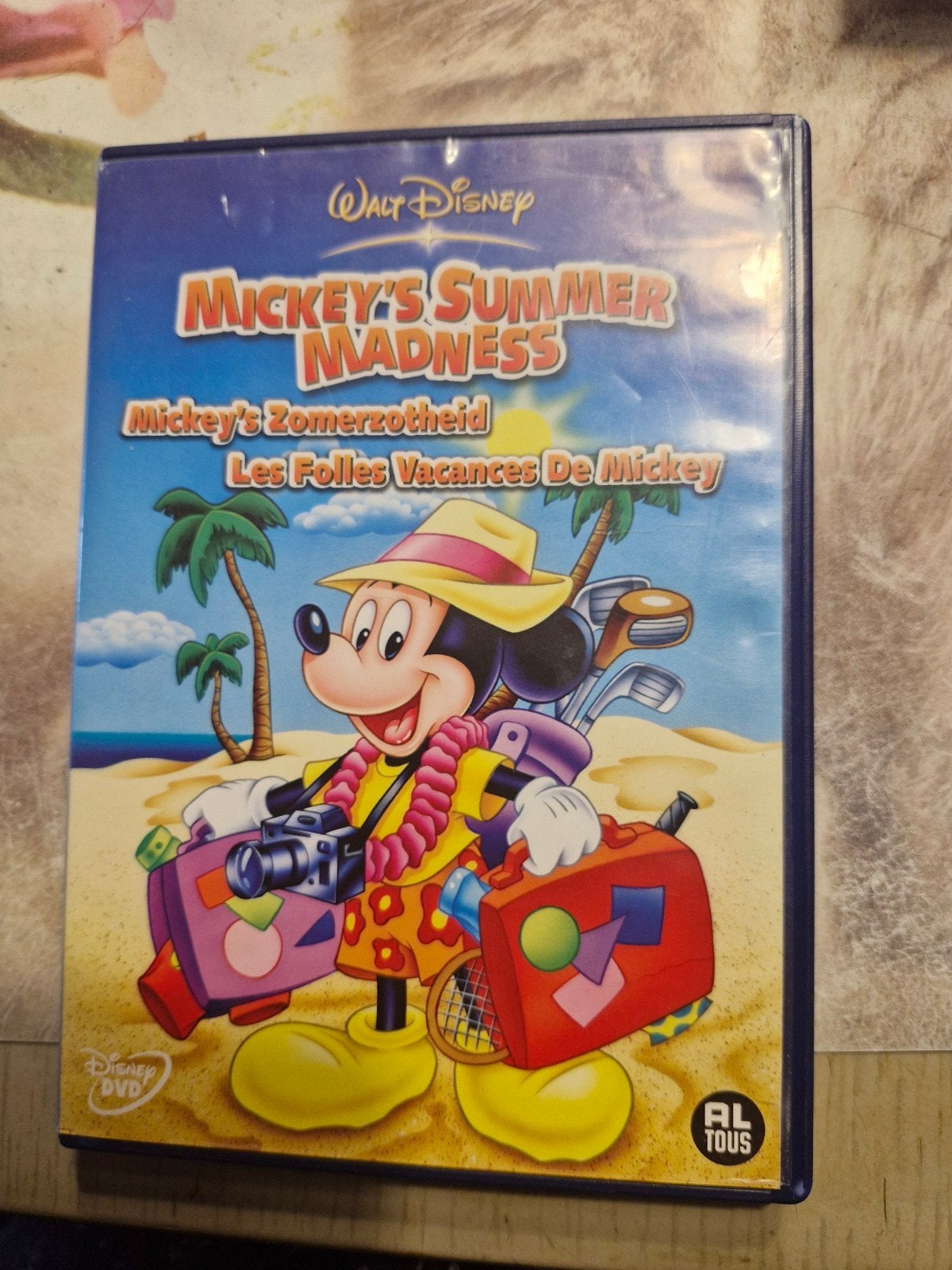 Disney Mickey Zomerzotheid, Mickey's gekke vakantie, Verzamelen, Ophalen of Verzenden, Zo goed als nieuw, Overige typen
