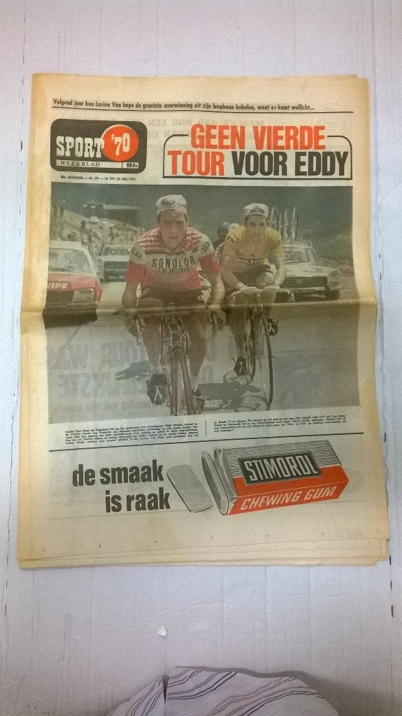 26X SPORT 70 JAARGANG 1971, Boeken, Ophalen of Verzenden, Gelezen, Sport en Vrije tijd