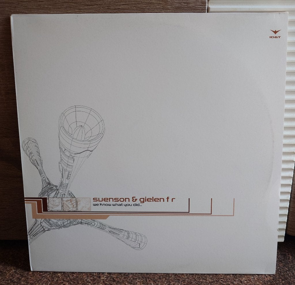 Svenson & Gielen – We Know What You Did..., Verzenden, Zo goed als nieuw, Trance