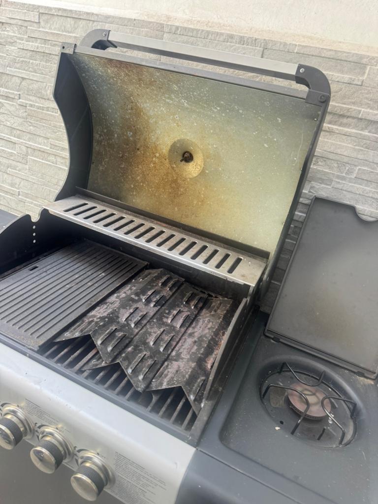 Nice cooker bbq op gas, Ophalen, Gebruikt