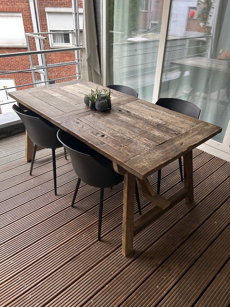 Massieve tafel, Quatre personnes, 150 à 200 cm, 100 à 150 cm, Enlèvement