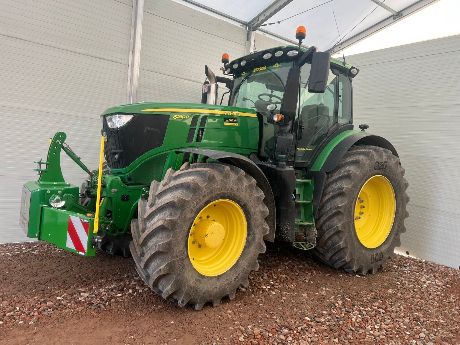 John Deere 6230 R, Enlèvement, Utilisé, Tracteur et Agriculture