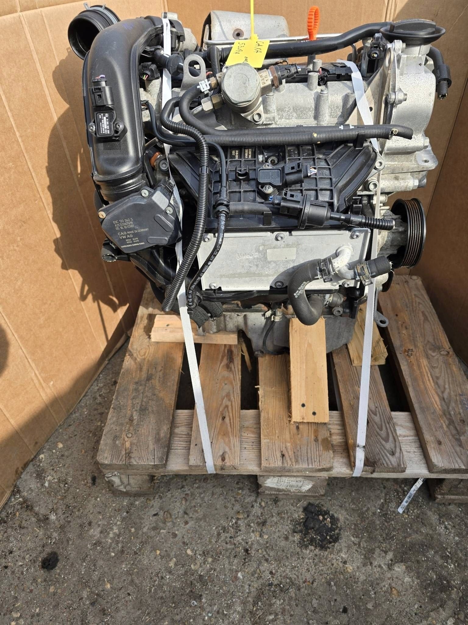 Moteur CAXC Complet TOLEDO ALTEA A3 SEAT LEON AUDI SUPERB, Envoi, Utilisé, Skoda