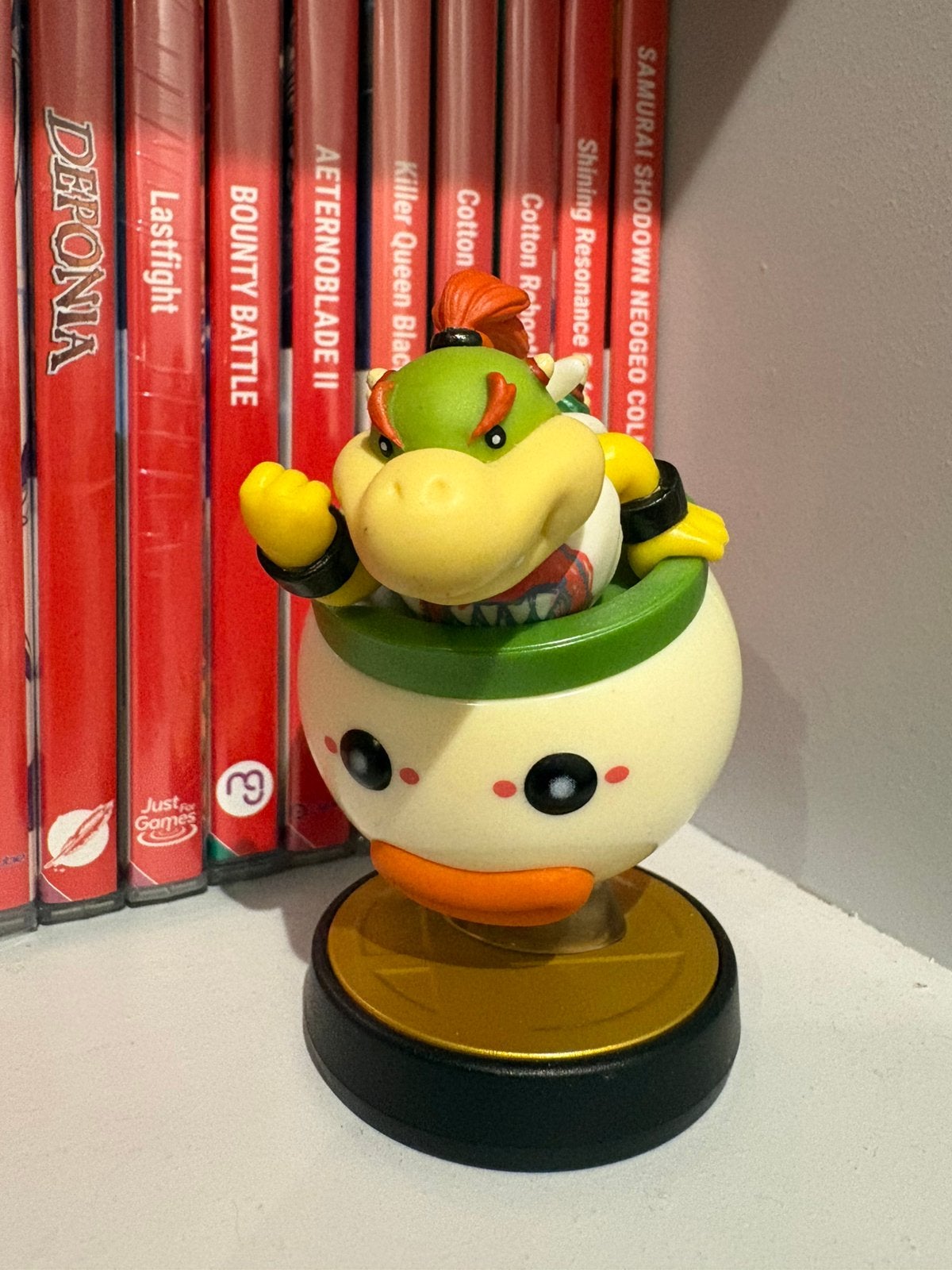 Amiibo Bowser JR N.43 (Super Smash Bros), Ophalen of Verzenden, Zo goed als nieuw