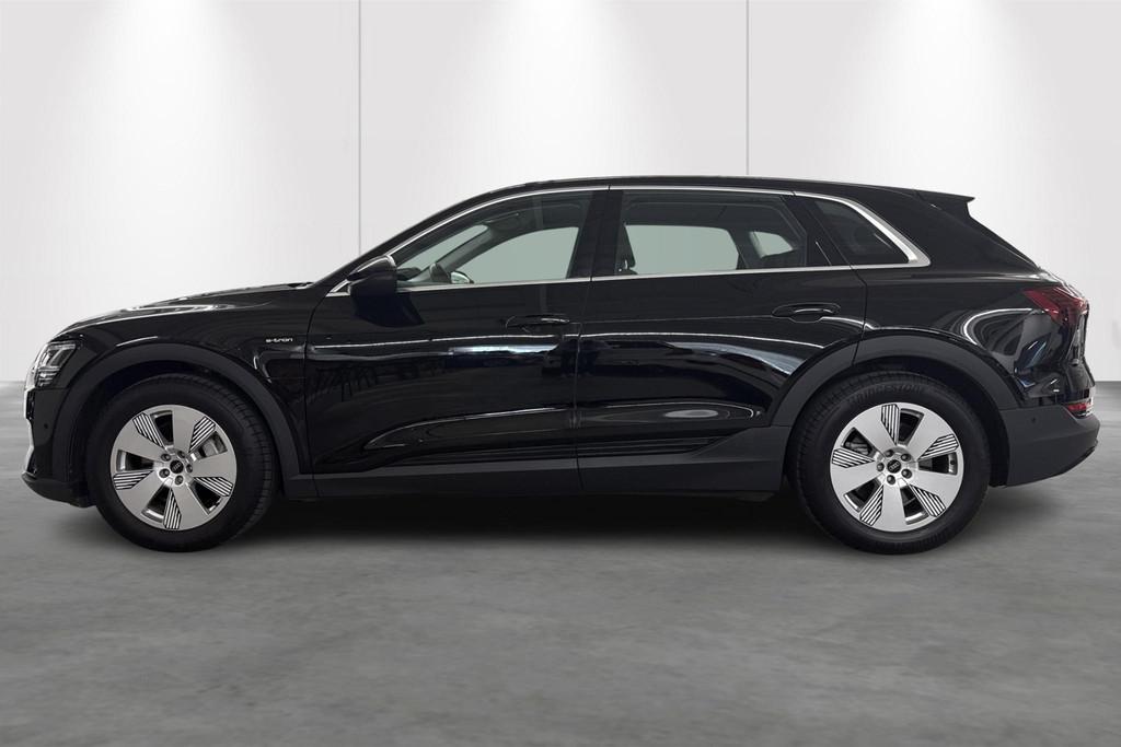 Audi E-Tron 50 Quattro Advanced, Auto's, Automaat, 71 kWh, 313 pk, Zwart