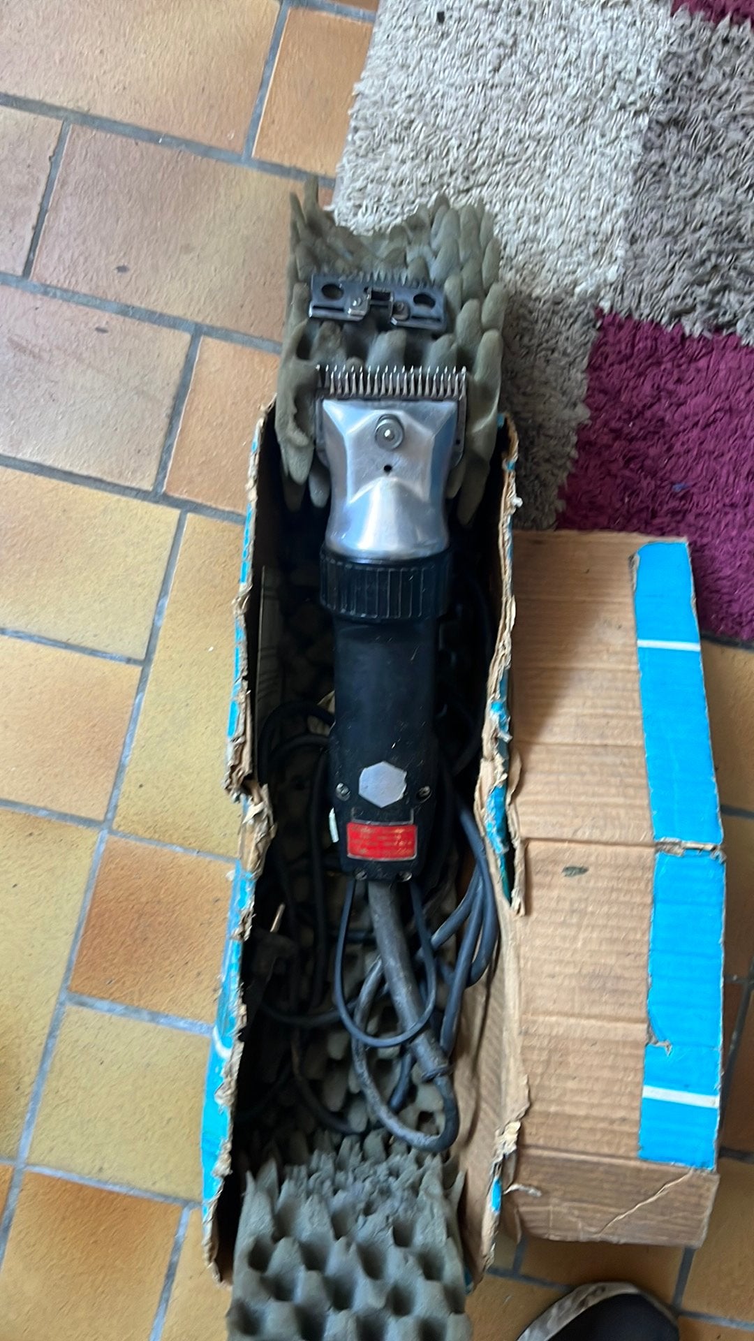 Scheermachine groot vee paard/koe, Dieren en Toebehoren, Ophalen, Gebruikt