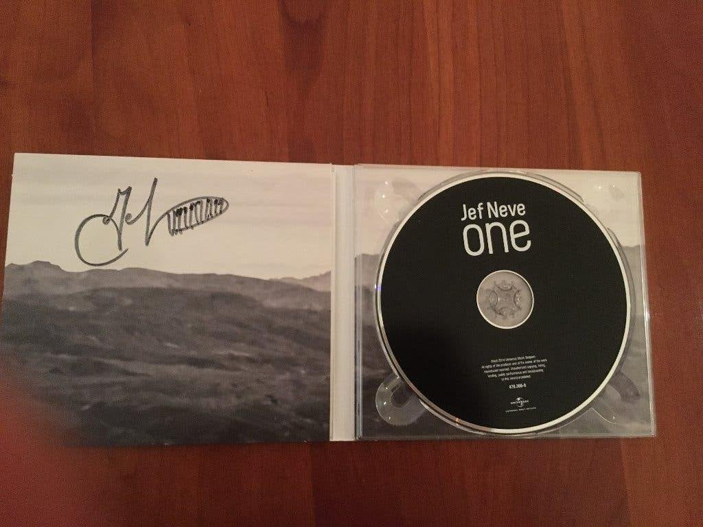 CD Jef Neve - One : Gesigneerd in heel goede staat, CD & DVD, Enlèvement ou Envoi, Signé