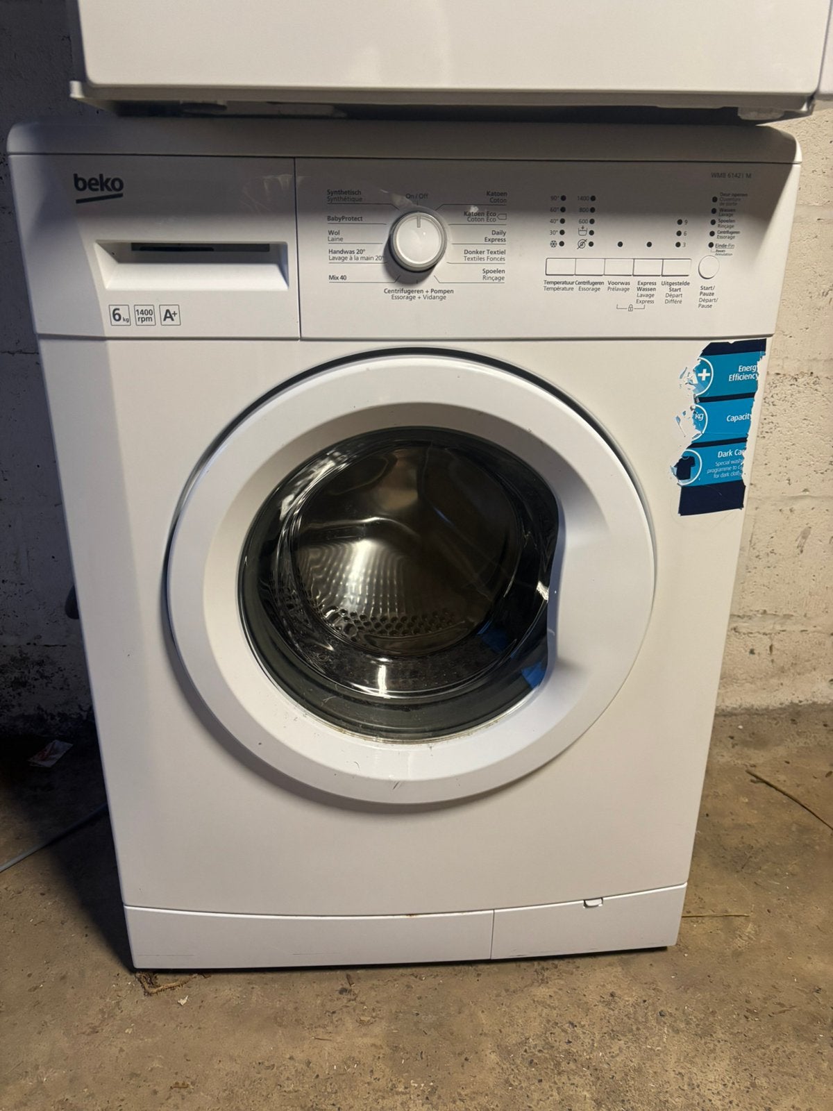 Machine a laver Beko, Enlèvement, Comme neuf