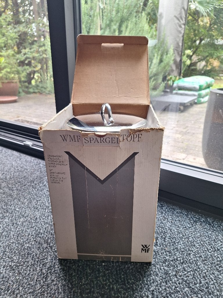 aspergepot (nieuw), Maison & Meubles, Enlèvement, Neuf, Inox