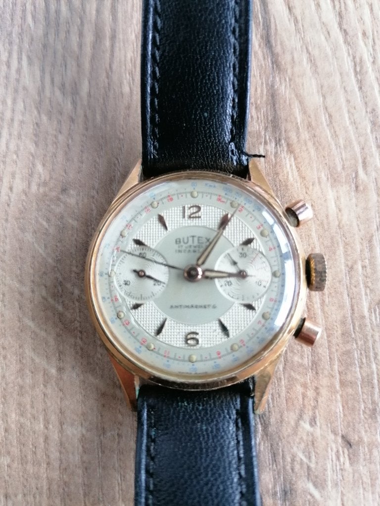 Heren horloge, Bijoux, Sacs & Beauté, Montre-bracelet, Cuir, Envoi, Acier