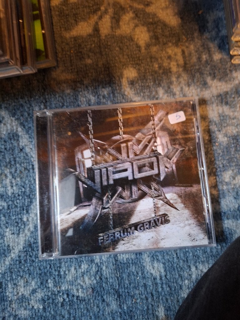 cd - viron - ferrum gravis, Heavy metal, Enlèvement ou Envoi, Comprend un livret, Comme neuf