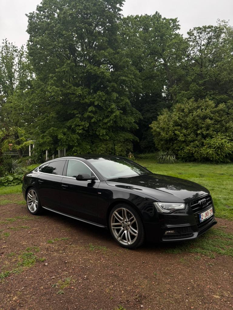 Audi a5 ful opcia, Auto's, Alcantara, Zwart, 5 deurs, Particulier