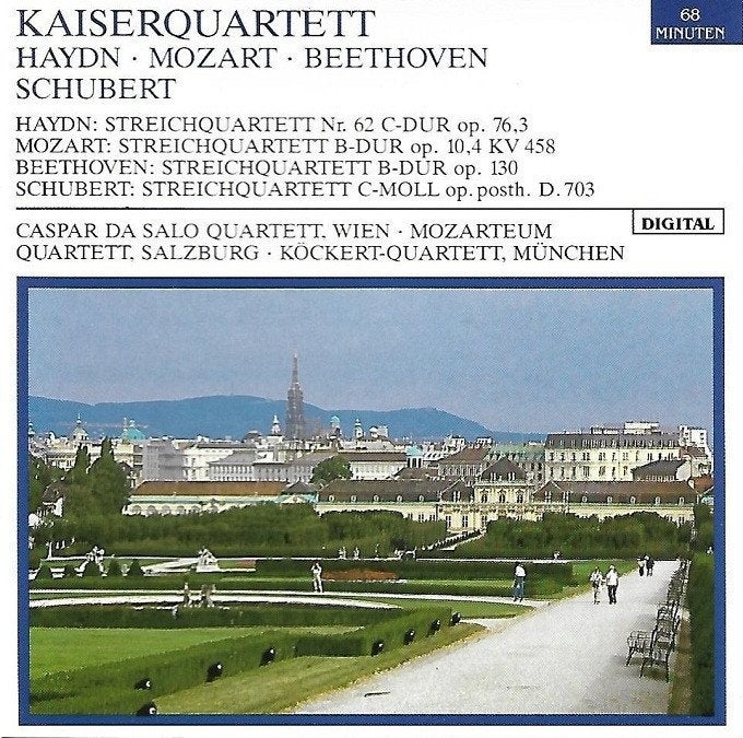 SALE--CD VARIOUS-Kaiserquartett-Haydn-Mozart-Bee, Verzenden