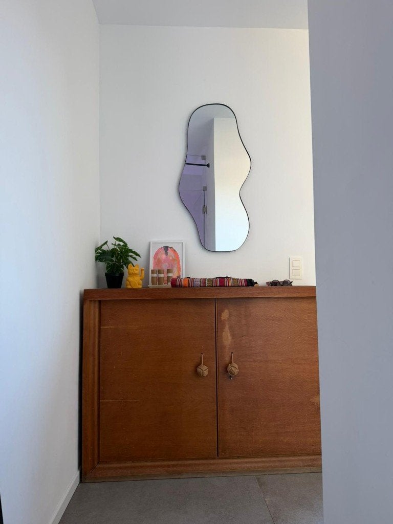 Buffet japonais vintage en bois, Maison & Meubles, Enlèvement ou Envoi, Moins de 100 cm, Utilisé, Avec tiroir(s)