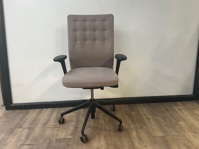 Vitra ID Trim bureaustoel (taupe), Ophalen of Verzenden, Stof