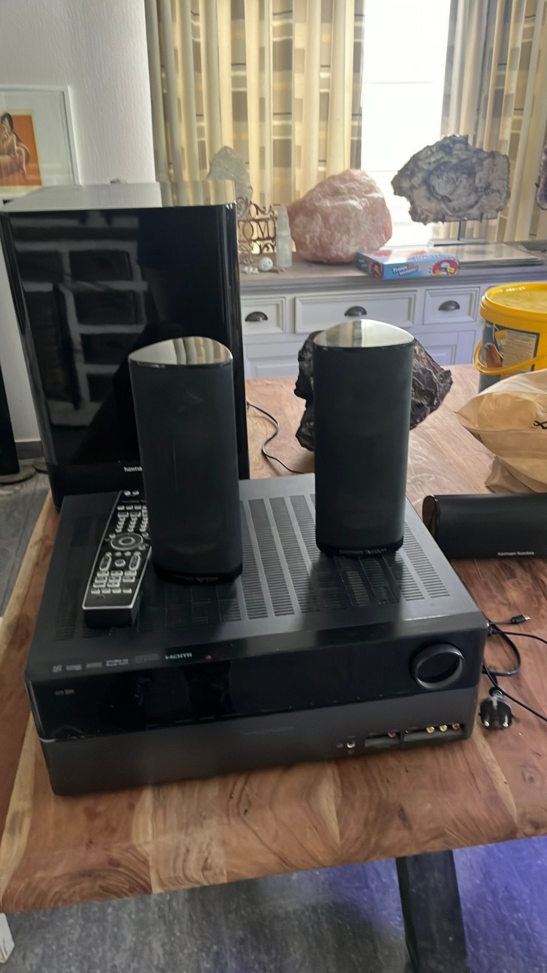 Installation de cardons Harmon AVR 255, TV, Hi-fi & Vidéo, Enlèvement ou Envoi, Utilisé, Autres marques