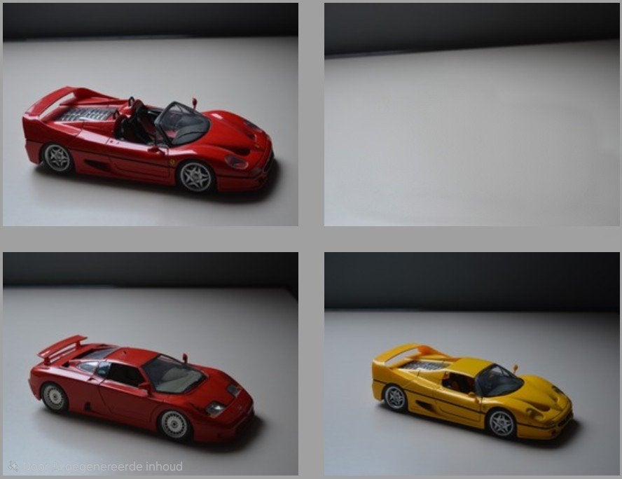 Modèle réduit Ferrari - Bugatti 1:18, Hobby & Loisirs créatifs, Enlèvement ou Envoi, Comme neuf, Voiture