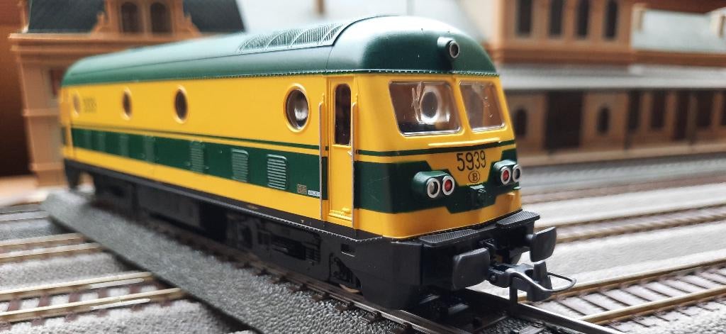 Roco 59430 VENDU SNCB NMBS 59 39 AC Digital H0, Enlèvement ou Envoi, Courant alternatif, Comme neuf, Roco