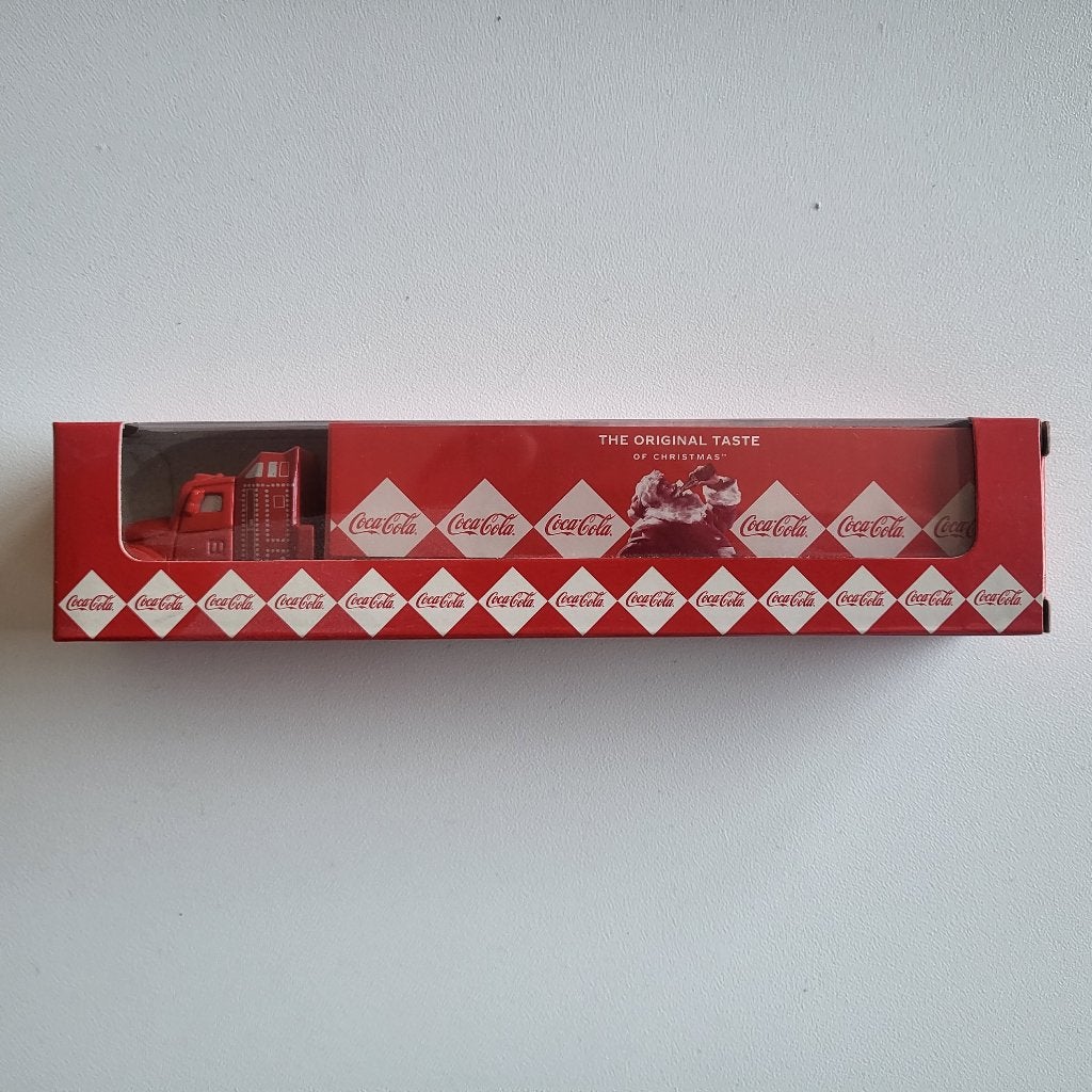 Coca Cola vrachtwagen kerst, originele verpakking, Ophalen of Verzenden, Nieuw, Overige typen