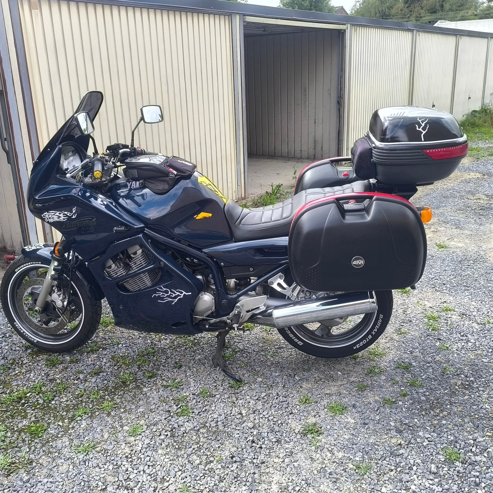 Yamaha xj 900 diversion, Enlèvement