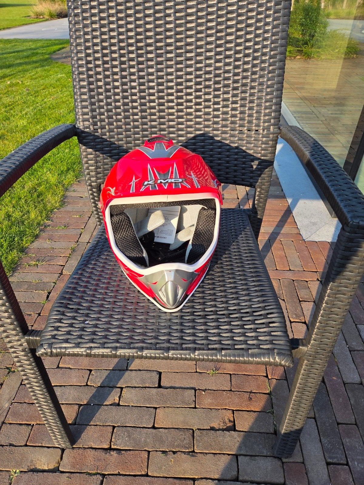 Crosshelm nieuw, Motoren, Kleding | Motorhelmen, Ophalen