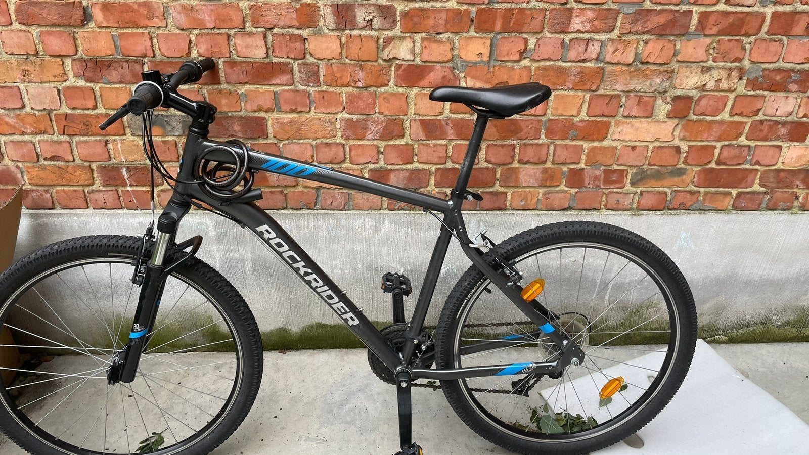 Rockrider ST100 MTB, Vélos & Vélomoteurs, Vélos | VTT & Mountainbikes, Utilisé, Hommes, Autres marques, Frein sur jante, Enlèvement