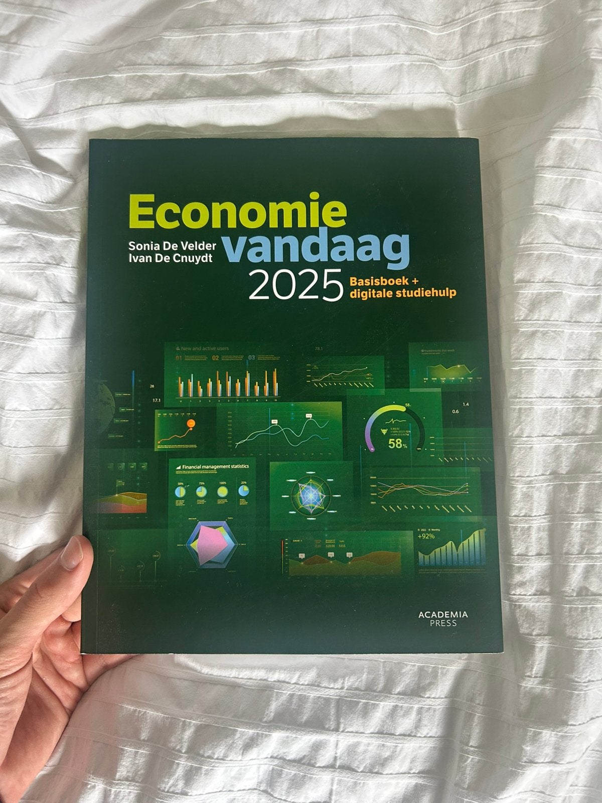Economie vandaag 2025, Boeken, Ophalen of Verzenden, Zo goed als nieuw, Hogeschool