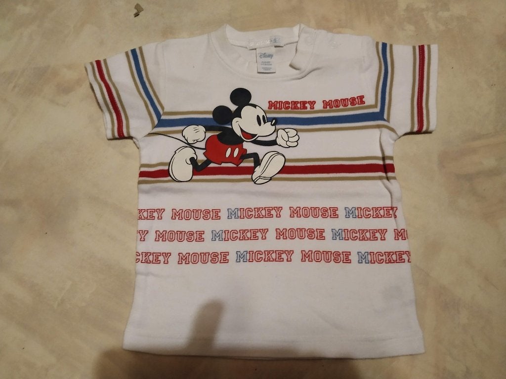 splinternieuwe mooie tshirt 9-12maand Mickey Mouse, Kinderen en Baby's, Babykleding | Maat 74, Ophalen of Verzenden, Nieuw, Meisje