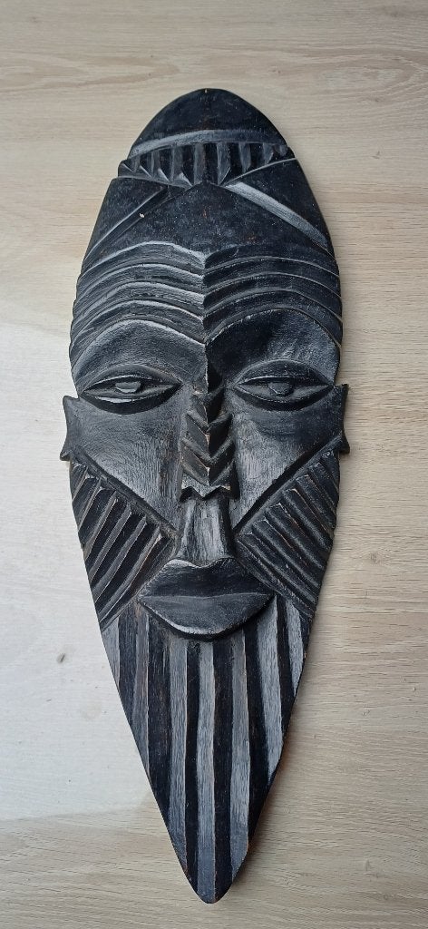 Masque africain, Noir, Enlèvement, Masque