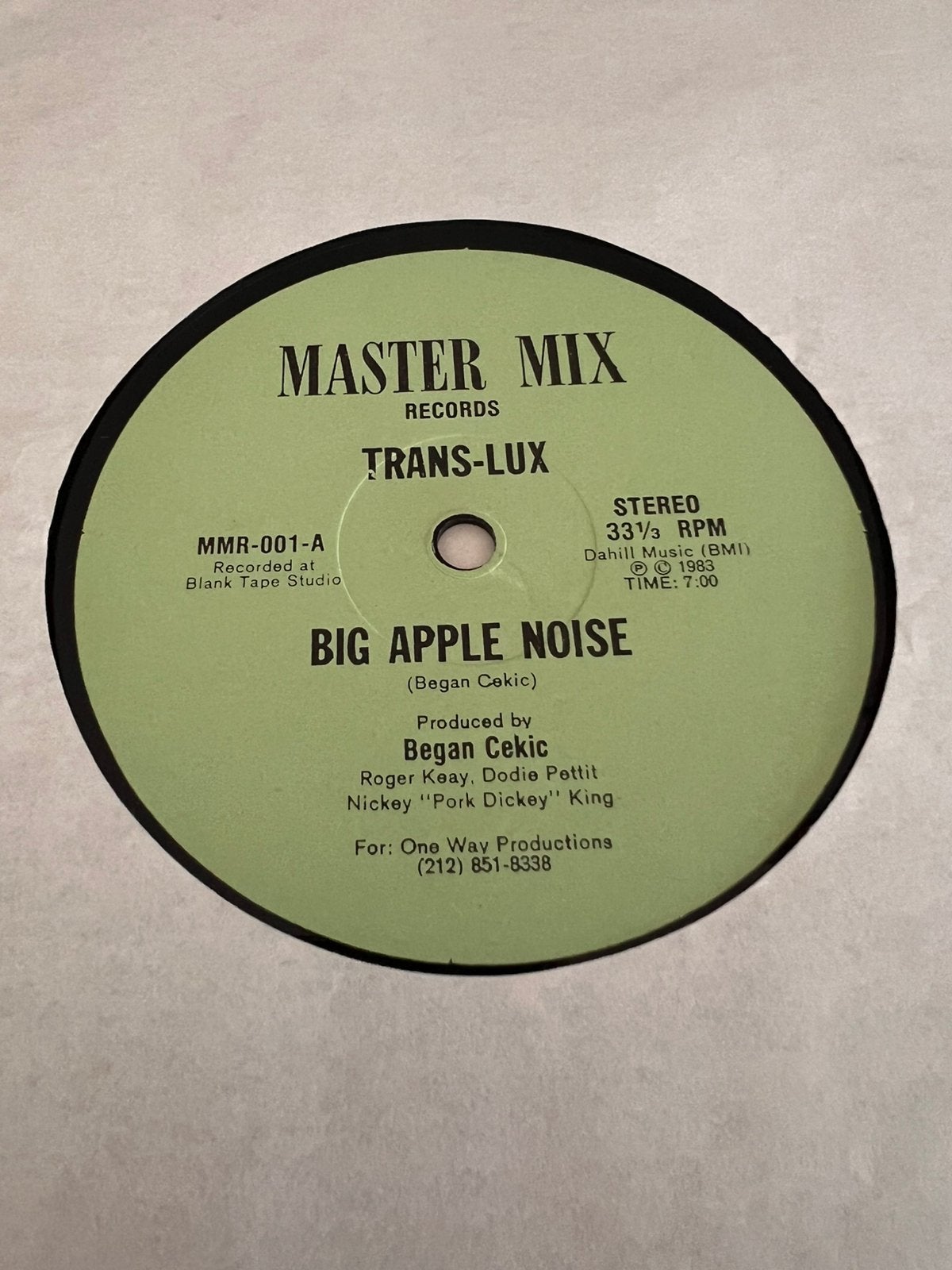 Trans lux - big apple noise, CD & DVD, Vinyles | Dance & House, Enlèvement ou Envoi, Comme neuf, Dance