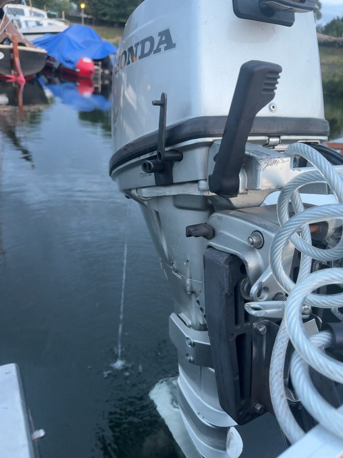 Honda 9.9 Pk langstaart, Sports nautiques & Bateaux, Enlèvement, Comme neuf